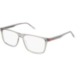 Safilo SpA Hugo HG 1359 Herren-Brille inkl. Gläser Vollrand Eckig Kunststoff-Gestell 56/15/145, Grau