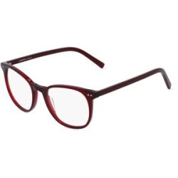 DE RIGO Vision D.A.CH. GmbH Rodenstock 5356 Unisex-Brille inkl. Gläser Vollrand Rund Kunststoff-Gestell 50/19/145, Rot