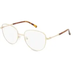 Wenzhou Bada Optical Co. , LTD Fielmann BD 567 FA GLORIA Damen-Brille inkl. Gläser Vollrand Butterfly Edelstahl-Gestell 53/18/135, Gold