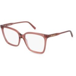 Marchon Germany GmbH Karl Lagerfeld KL6231 Damen-Brille inkl. Gläser Vollrand Quadratisch Acetat-Gestell 55/16/140, Pink