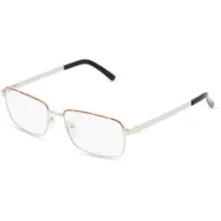 Optic Prima HK Fielmann OPH 9960 FLEX CL Herren-Brille inkl. Gläser Vollrand Quadratisch Metall-Gestell 57/18/145, Gold