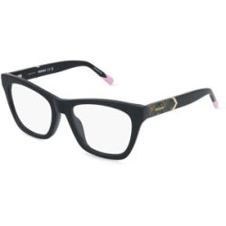 Safilo GmbH Missoni MIS 0217/G Damen-Brille inkl. Gläser Vollrand Eckig Acetat-Gestell 52/18/145, Schwarz