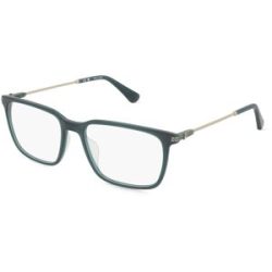 DE RIGO Vision D.A.CH. GmbH Police POIVPLG77 Unisex-Brille inkl. Gläser Vollrand Quadratisch Kunststoff-Gestell 53/17/145, Weiß