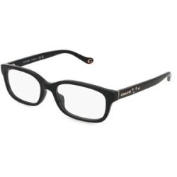 Luxottica Fashion Brillen Vertriebs GmbH Coach 0HC6233U Damen-Brille inkl. Gläser Vollrand Quadratisch Acetat-Gestell 52/17/140, Schwarz