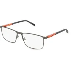 Marcolin Deutschland GmbH Adidas Sport SP5059 Unisex-Brille inkl. Gläser Vollrand Quadratisch Metall-Gestell 58/16/145, Grau