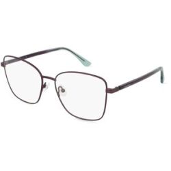 Marchon Germany GmbH Calvin Klein CK23128 Unisex-Brille inkl. Gläser Vollrand Quadratisch Metall-Gestell 55/16/140, Pink
