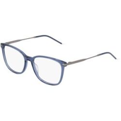 Safilo GmbH Tommy Hilfiger TH1708 Damen-Brille inkl. Gläser Vollrand Butterfly Acetat-Gestell 53/17/140, Blau