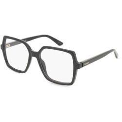 Marchon Germany GmbH Calvin Klein CK25547 Damen-Brille inkl. Gläser Vollrand Eckig Kunststoff-Gestell 54/17/145, Schwarz