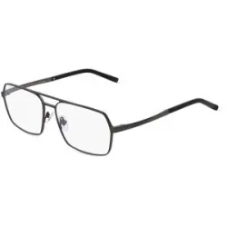 Optic Prima Co., Ltd. Fielmann TAKUMI 2005 CL Herren-Brille inkl. Gläser Vollrand Quadratisch Titan-Gestell 58/15/145, Grau