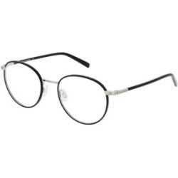 Eschenbach Optik GmbH Marc O'Polo Eyewear 502176 Damen-Brille inkl. Gläser Vollrand Panto Metall-Gestell 50/19/145, Schwarz