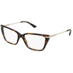 Luxottica Fashion Brillen Vertriebs GmbH Jimmy Choo 0JC3002B Damen-Brille inkl. Gläser Vollrand Cat Eye Acetat-Gestell 55/17/140, Havanna