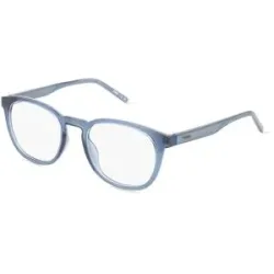 Safilo SpA Hugo HG 1360 Herren-Brille inkl. Gläser Vollrand Panto Kunststoff-Gestell 51/20/145, Blau