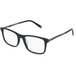 DE RIGO Vision D.A.CH. GmbH Fila VFI880 Herren-Brille inkl. Gläser Vollrand Geometrisch Kunststoff-Gestell 52/18/145, Schwarz