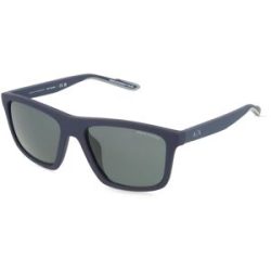 Luxottica Fashion Brillen Vertriebs GmbH Armani Exchange AX4149SU Herren-Sonnenbrille Vollrand Quadratisch Kunststoff-Gestell, Blau