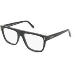 Marchon Germany GmbH Ferragamo SF2997 Unisex-Brille inkl. Gläser Vollrand Pilot Acetat-Gestell 55/17/145, Schwarz