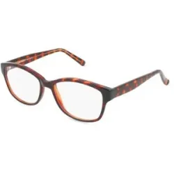 Zhangzhou Agilton Optical Co., Ltd. Fielmann MC 613 CL Damen-Brille inkl. Gläser Vollrand Butterfly Propionat-Gestell 54/17/140, Havanna