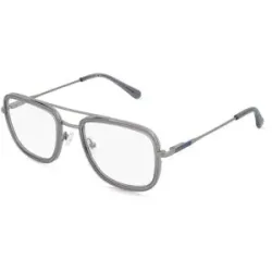 Marcolin Deutschland GmbH Gant GA3275 Herren-Brille inkl. Gläser Vollrand Pilot Metall-Gestell 52/20/145, Grau