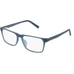 Marcolin Deutschland GmbH Timberland TB1816-H Unisex-Brille inkl. Gläser Vollrand Quadratisch Acetat-Gestell 55/15/145, Blau