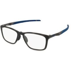 Luxottica Fashion Brillen Vertriebs GmbH Oakley OX8062D Herren-Brille inkl. Gläser Vollrand Quadratisch Kunststoff-Gestell 57/17/143, Schwarz