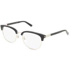 Kering Eyewear Spa Gucci GG1901OA Herren-Brille inkl. Gläser Vollrand Rund Acetat-Gestell 54/19/145, Schwarz