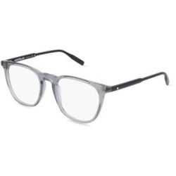 Kering Eyewear Spa Montblanc MB0010O Herren-Brille inkl. Gläser Vollrand Eckig Acetat-Gestell 51/20/145, Grau