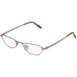 Zhangzhou Agilton Optical Co., Ltd. Fielmann MC 554 CL Damen-Brille inkl. Gläser Vollrand Halb Edelstahl-Gestell 49/19/135, Pink