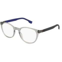 Safilo GmbH Boss 1577 Herren-Brille inkl. Gläser Vollrand Quadratisch Kunststoff-Gestell 52/20/150, Grau