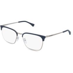 Luxottica Fashion Brillen Vertriebs GmbH Emporio Armani EA1186D Herren-Brille inkl. Gläser Vollrand Quadratisch Metall-Gestell 55/19/145, Grau