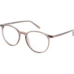 Eschenbach Optik GmbH Marc O'Polo Eyewear 503084 Unisex-Brille inkl. Gläser Vollrand Panto Kunststoff-Gestell 50/18/140, Braun