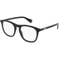 Thélios Kenzo KZ50192I Unisex-Brille inkl. Gläser Vollrand Panto Kunststoff-Gestell 52/20/150, Schwarz
