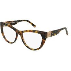 Marchon Germany GmbH Karl Lagerfeld KL6133 Unisex-Brille inkl. Gläser Vollrand Butterfly Acetat-Gestell 54/16/140, Havanna