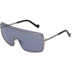 Design Eyewear Group Germany GmbH Bogner BO 7325 Unisex-Sonnenbrille Vollrand Monoscheibe Metall-Gestell, Grau