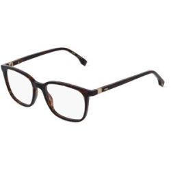 Safilo SpA Boss 1494 Herren-Brille inkl. Gläser Vollrand Panto Acetat-Gestell 53/18/145, Havanna