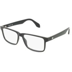 Marcolin Deutschland GmbH Adidas OR5087 Herren-Brille inkl. Gläser Vollrand Quadratisch Kunststoff-Gestell 55/15/145, Schwarz