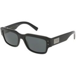 Luxottica Fashion Brillen Vertriebs GmbH Dolce&Gabbana DG4483 Herren-Sonnenbrille Vollrand Quadratisch Acetat-Gestell, Schwarz