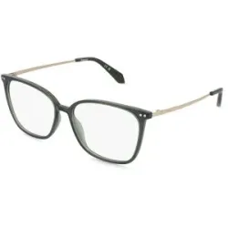 Safilo GmbH Polaroid PLD D616 Damen-Brille inkl. Gläser Vollrand Quadratisch Kunststoff-Gestell 55/15/140, Grün