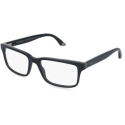 Luxottica Fashion Brillen Vertriebs GmbH Emporio Armani 0EA3269 Herren-Brille inkl. Gläser Vollrand Eckig Acetat-Gestell 56/18/145, Schwarz