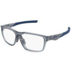 Luxottica Fashion Brillen Vertriebs GmbH Oakley 0OX8201 VERSAFUSE SQ Unisex-Brille inkl. Gläser Vollrand Eckig Kunststoff-Gestell 58/13/142, Grau