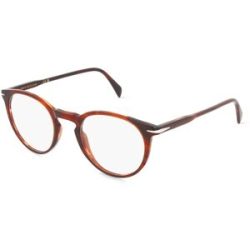 Safilo GmbH David Beckham DB 1139 Herren-Brille inkl. Gläser Vollrand Panto Acetat-Gestell 49/22/150, Braun