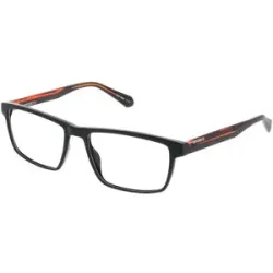 Eschenbach Optik GmbH Superdry 993103 Herren-Brille inkl. Gläser Vollrand Quadratisch Kunststoff-Gestell 59/18/150, Schwarz