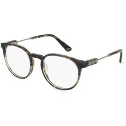 DE RIGO Vision D.A.CH. GmbH Police POIVPLF10 Unisex-Brille inkl. Gläser Vollrand Panto Acetat-Gestell 51/19/145, Havanna