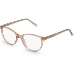 Zhangzhou Agilton Optical Co., Ltd. Fielmann MC 518 CL Damen-Brille inkl. Gläser Vollrand Butterfly Propionat-Gestell 50/18/140, Beige