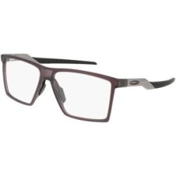 Luxottica Fashion Brillen Vertriebs GmbH Oakley 0OX8052 FUTURITY Herren-Brille inkl. Gläser Vollrand Quadratisch Kunststoff-Gestell 57/14/139, Schwarz
