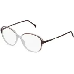 Stepper Eyewear LTD. Fielmann COMFORT 112 FLEX CL Damen-Brille inkl. Gläser Vollrand Quadratisch TR90-Gestell 53/14/130, Transparent