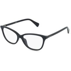 Luxottica Fashion Brillen Vertriebs GmbH Ralph 0RA7190U Damen-Brille inkl. Gläser Vollrand Butterfly Acetat-Gestell 54/15/145, Schwarz