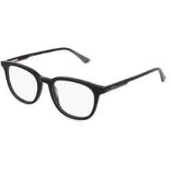 Design Eyewear Group Germany GmbH Hackett HE 1325 Unisex-Brille inkl. Gläser Vollrand Rund Acetat-Gestell 49/18/145, Schwarz