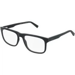 Marcolin Deutschland GmbH Timberland TB50055 Herren-Brille inkl. Gläser Vollrand Eckig Kunststoff-Gestell 57/19/150, Schwarz