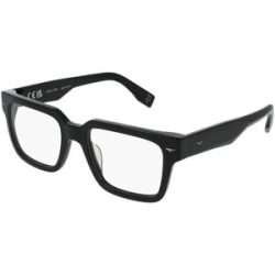 DE RIGO Vision D.A.CH. GmbH Police POIVPLG73 Unisex-Brille inkl. Gläser Vollrand Quadratisch Kunststoff-Gestell 53/20/0, Schwarz