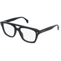 Luxottica Fashion Brillen Vertriebs GmbH Moncler 0ME2018U Unisex-Brille inkl. Gläser Vollrand Eckig Acetat-Gestell 53/18/140, Schwarz
