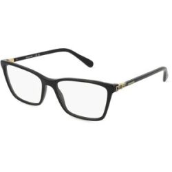 Luxottica Fashion Brillen Vertriebs GmbH Swarovski SK2015 Damen-Brille inkl. Gläser Vollrand Quadratisch Acetat-Gestell 53/16/140, Schwarz